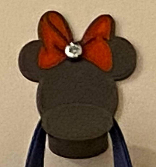 Disney headband holder wall display hooks, loungefly bag hanger kids decor, mickey minnie donald PLA plastic, theme park fan gifts