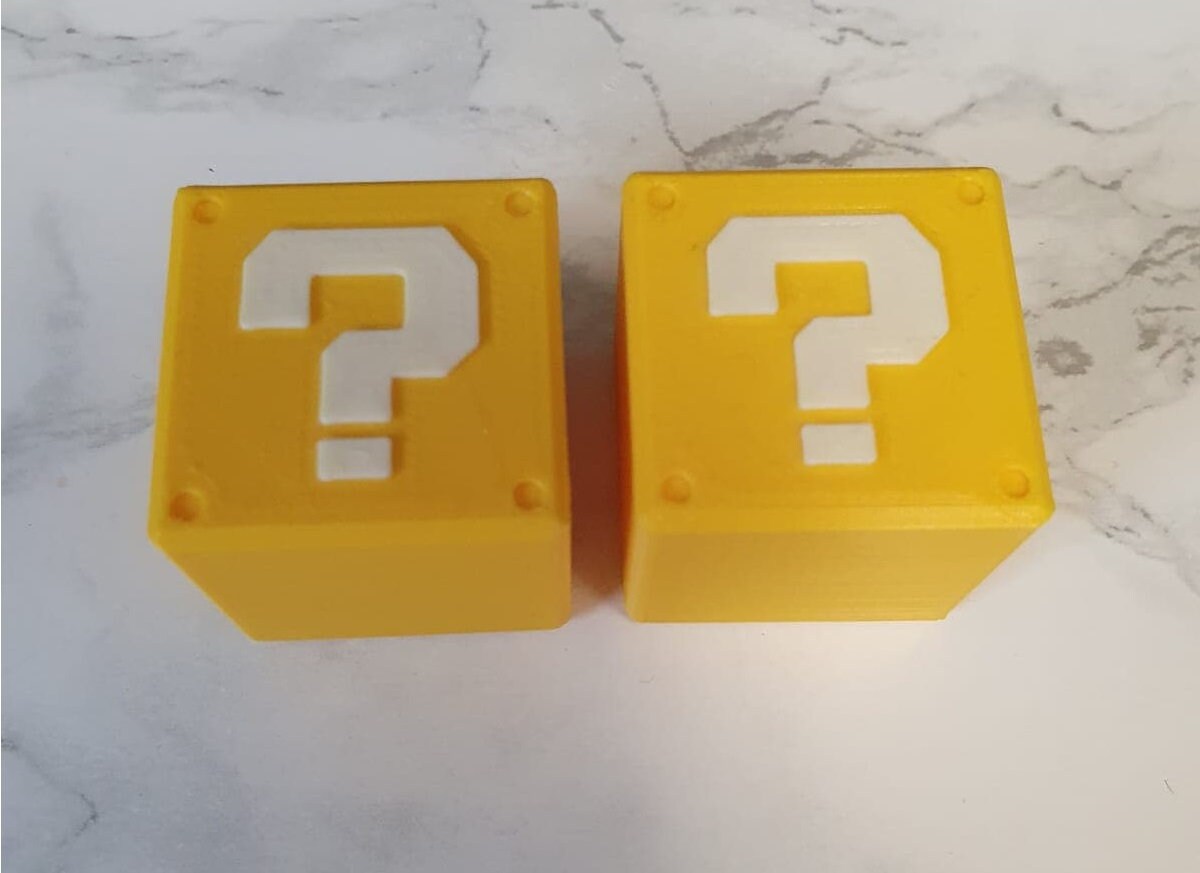 Mario drawer pulls, nintendo cabinet knobs, 3D printed PLA gamer bedroom furniture hardware, fun video game present for kids room decor