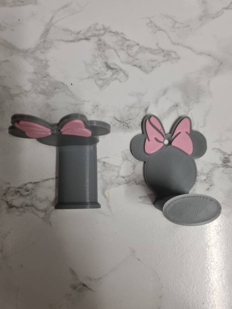 Disney headband holder wall display hooks, loungefly bag hanger kids decor, mickey minnie donald PLA plastic, theme park fan gifts