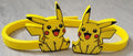 Pikachu curtain tiebacks, kids room decor, yellow pokemon window holdbacks, 3D printed PLA hardware, unique anime gamer birthday gift