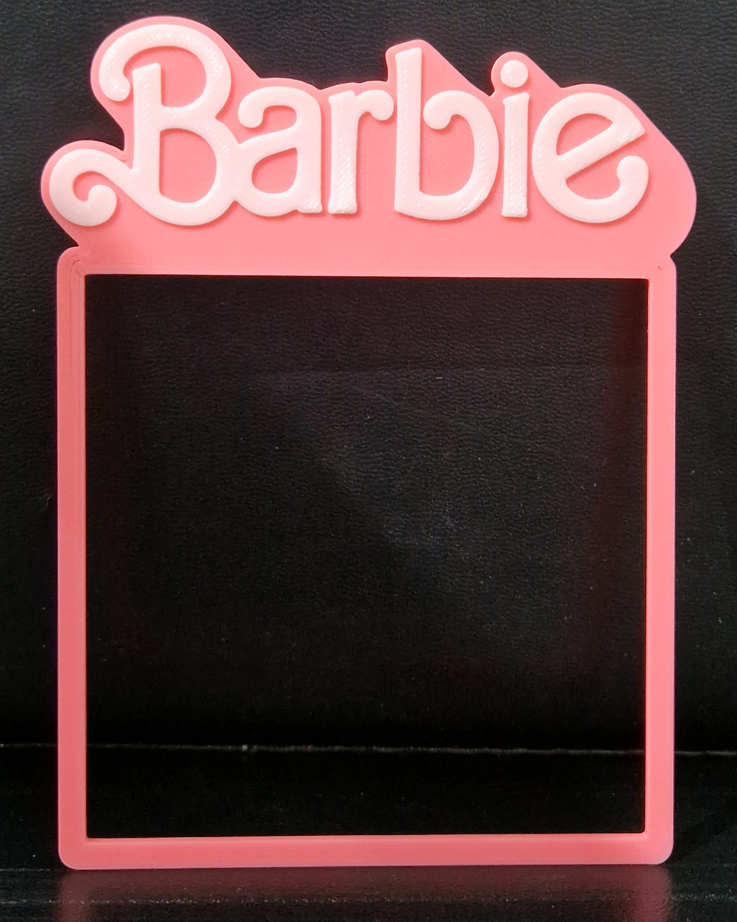 Barbie light switch cover, pink wall socket outlet decor, 3D printed eco PLA hardware, girls bedroom renovation birthday present