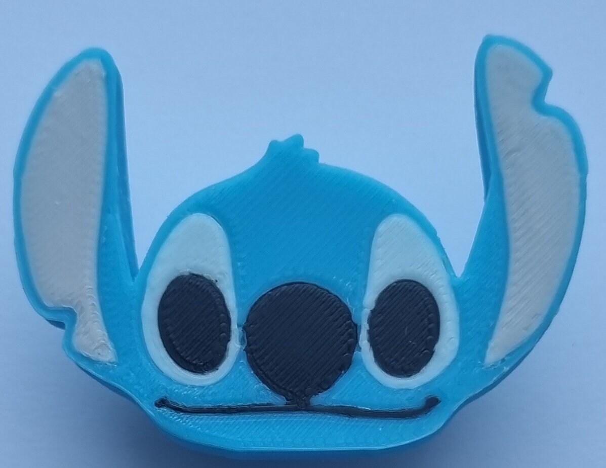 Stitch drawer pulls, kids dresser handles, 3D printed PLA alien cabinet knobs, disney nursery room furniture hardware, baby shower gift