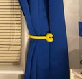 Lego head curtain tiebacks, playroom drapery holdbacks, 3D printed organic PLA window hooks, unique birthday gift for creative kids